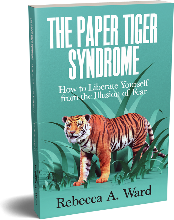 Book called The Paper Tiger Syndrome by LMFT Rebecca A. Ward